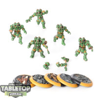 Crucible Guard - 5 x Assault Troopers - bemalt