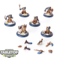 Trollbloods - 6 x Kriel Warriors - bemalt