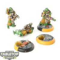 Crucible Guard - 3 x Containment Operatives - bemalt