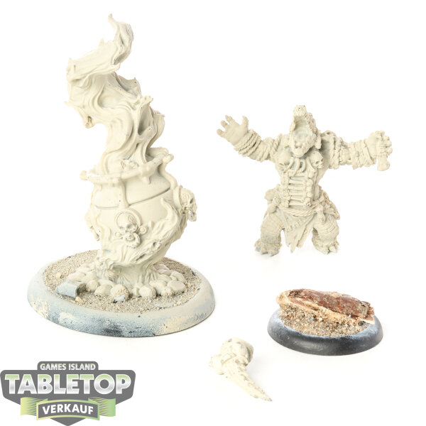 Minions - Gatorman Boil Master & Spirit Cauldron - grundiert