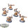 Trollbloods - 5 x Trollkin Champions - bemalt