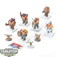 Ogre Kingdoms - 6x Ogor Gluttons - teilweise bemalt