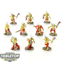 Death Guard - 10 Poxwalkers - teilweise bemalt