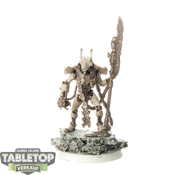 Necrons - Overlord with Tachyon Arrow - teilweise bemalt