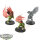 Soulblight Gravelords - 3x Vargheists - teilweise bemalt