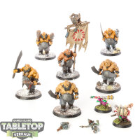 Ogor Mawtribes - 6x Ogor Gluttons - bemalt