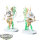 Ossiarch Bonereapers - 2x Morghast Archai - teilweise bemalt
