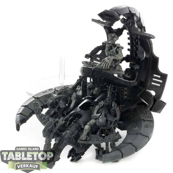 Necrons - Necron Catacomb Command Barge - teilweise bemalt