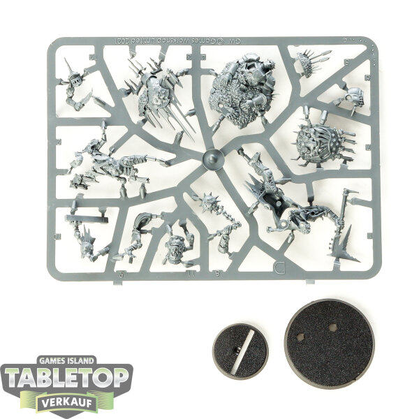 Orruk Warclans - Killaboss with Stab-grot - im Gussrahmen