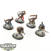 Cryx - 5 x Black Ogrun Boarding Party - bemalt