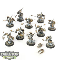 Cryx - 10 x Bane Knights - bemalt