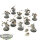 Cryx - 10 x Bane Knights - bemalt