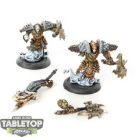 Cryx - Bane Thrall Officer and Standard - bemalt