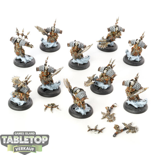 Cryx - 10 x Bane Thralls - bemalt