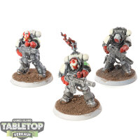 Space Marines - 3x Primaris Eradicators - bemalt