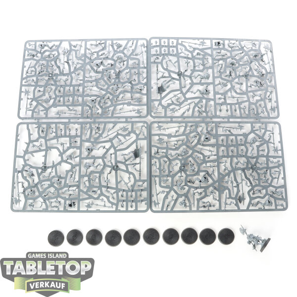 Flesh-eater Courts - 10x Cryptguard - teilweise gebaut