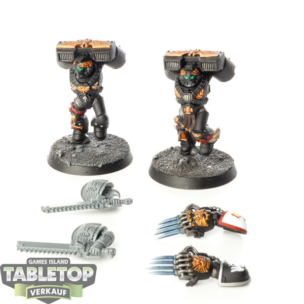 Deathwatch - 2 Vanguard Veteran Squad - bemalt