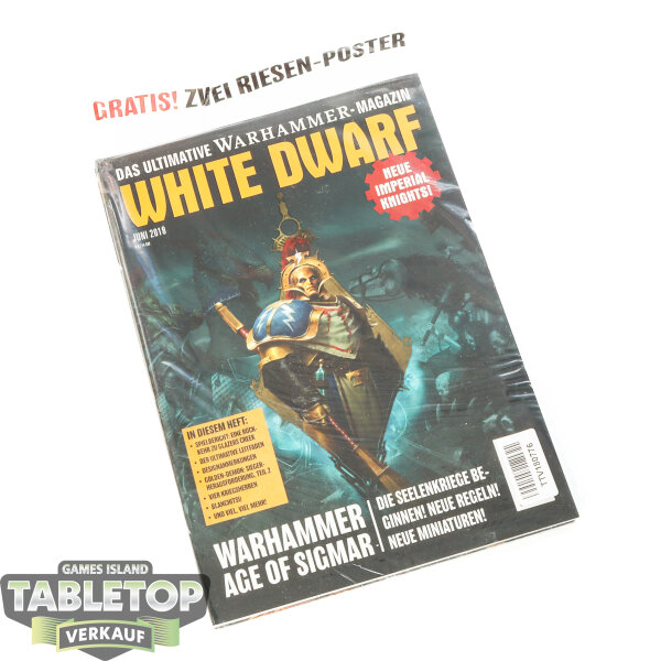 White Dwarf & Magazine - Ausgabe Juni 2018 - deutsch