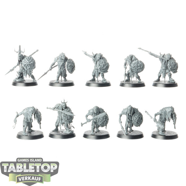 Orruk Warclans - 10x Gutrippaz - unbemalt