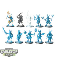 Thousand Sons - 10x Tzaangors - teilweise bemalt