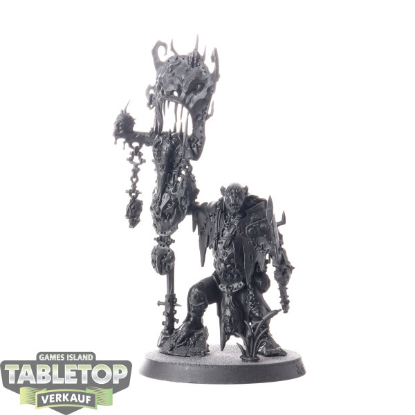 Orruk Warclans - Murknob with Belcha-banna - grundiert