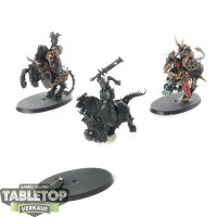 Slaves to Darkness - 3x Varanguard - teilweise bemalt