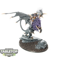 Slaves to Darkness - Chaos Lord on Manticore - bemalt