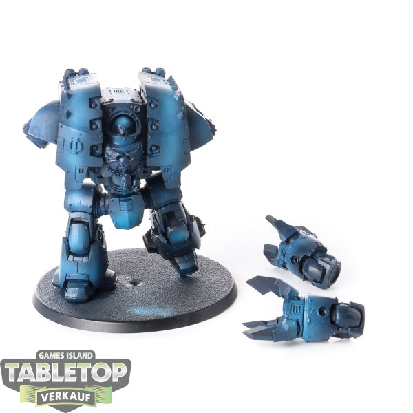 Horus Heresy - Leviathan Siege Dreadnought with Claw & Drill Weapons - teilweise bemalt