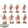 Blades of Khorne - 8 x Bloodletters - bemalt