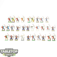 Kingdom of Bretonnia - 30 x Peasant Bowmen - teilweise...