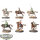 HdR Figuren - Gut - 6 x Riders Of Rohan - teilweise bemalt