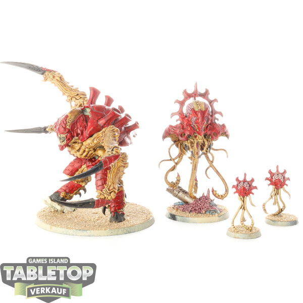 Tyraniden - Horrors of the Hive - teilweise bemalt
