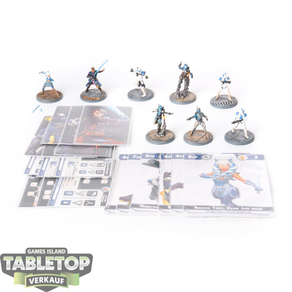 Star Wars: Shatterpoint - 8 Forces of Light - bemalt