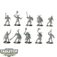 Warriors of Chaos - 10x Chaos Marauders - unbemalt