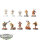 Tau Empire - 10x Fire Warriors - teilweise bemalt