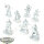 Galaktisches Imperium - 7 Snowtroopers Unit - teilweise bemalt