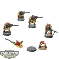 Space Marines - 5 Sniper Scouts klassisch - bemalt