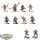 Chaos Space Marines - 10 x Chaos Cultists klassisch - bemalt