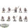 Chaos Space Marines - 10 x Chaos Cultists klassisch - bemalt