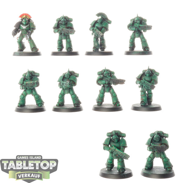 Horus Heresy - 10x Legion MKVI Special Weapon Squad - teilweise bemalt