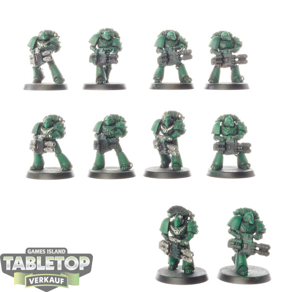 Horus Heresy - 10x Legion MKVI Multi-melta Squad - teilweise bemalt
