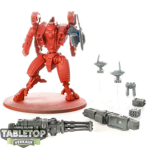 Tau Empire - XV104 Riptide Battlesuit - teilweise bemalt