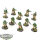Astra Militarum - 10 x Cadian Shock Troops klassisch - bemalt