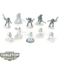 Genestealer Cults - 10 x Neophyte Hybrids - teilweise bemalt