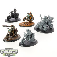 Genestealer Cults - 5 x Atalan Jackals - teilweise bemalt