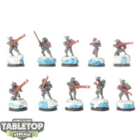 Tau Empire - 10x Fire Warriors - klassisch - bemalt