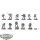 Horus Heresy - 11x Night Lords MKIV Tactical Squad - teilweise bemalt