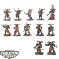 Chaos Space Marines - 10x Legionaries - teilweise bemalt