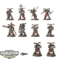 Chaos Space Marines - 10x Legionaries - teilweise bemalt