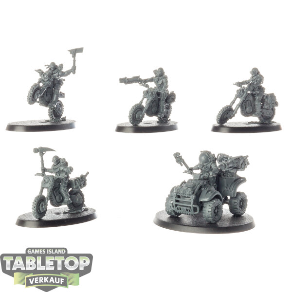 Genestealer Cults - 5x Atalan Jackals - unbemalt
